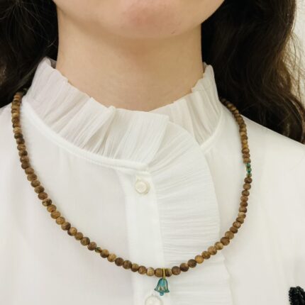 Kynam Buddha Beads with Czech Crystal Beads