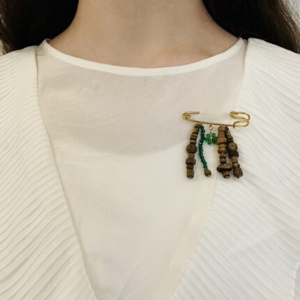 Kynam Oud Brooch-Springtime