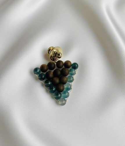 Kynam Oud Brooch- Grapefruit