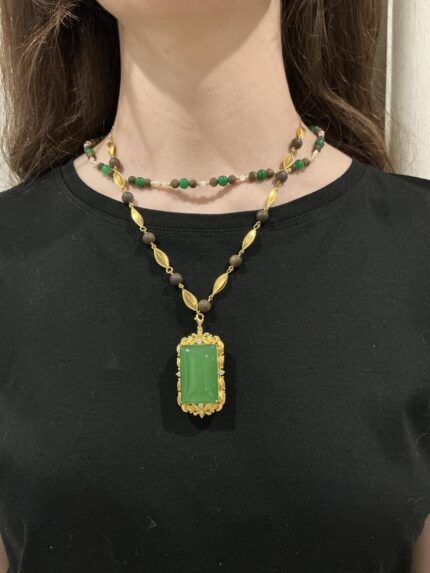 Heritage Dual Necklace (Jade Pendant not included)