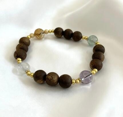 Kynam Agarwood & Crystal Harmony Bracelet