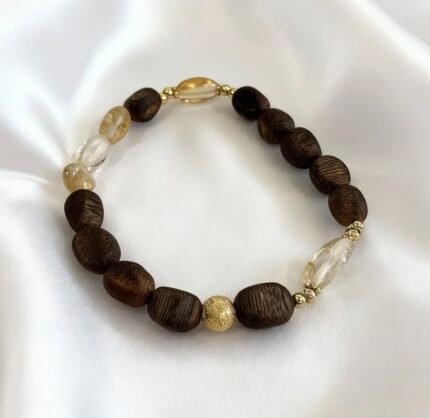 Golden Kynam & Citrine Flow Bracelet