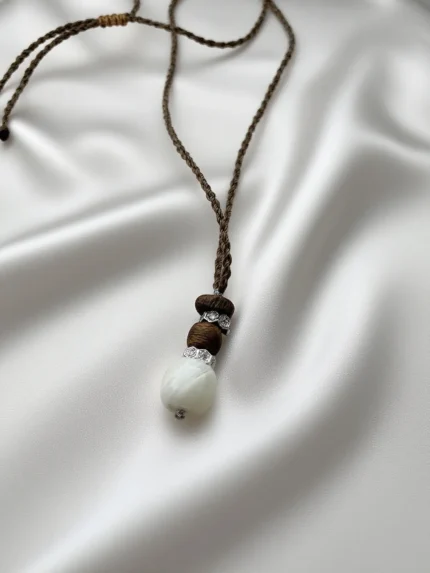 Cloud Pearl Kynam Agarwood Pendant